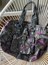 George Gina & Lucy GGL Tasche „Danish Bobtail“ Paisley grau wie neu