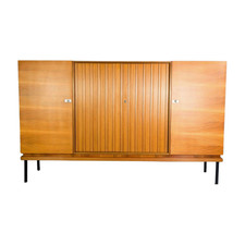 Original Midcentury Highboard Famöla Möbel Fama Nussbaum