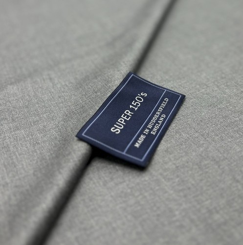 Uni grau super - grau, wollstoff