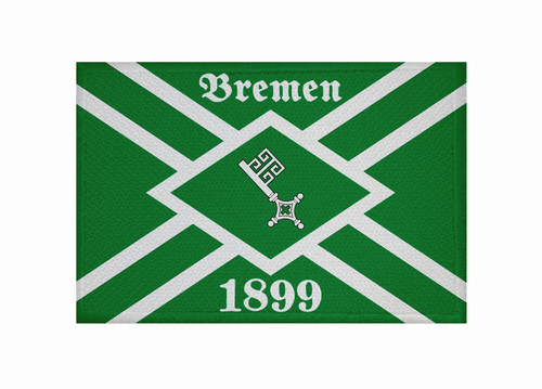 Aufnäher bremen 1899 fahne - 1899,