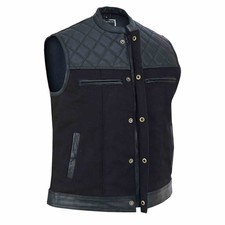 Motorrad Lederweste Custom