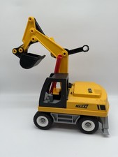 Playmobil 3001 Raupen-Bagger, Baggerlader Baustelle von 1998 - Gelb T2-35K