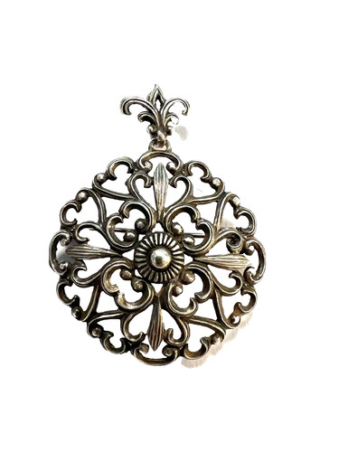 Anhänger brosche 800 silber - 800,
