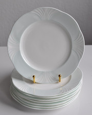 Villeroy & Boch Delta Kuchenteller Dessert Brot Bone China Mint Grün Art Deco 8X