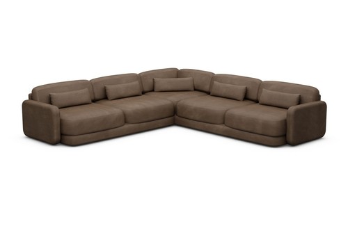 Leder sofa eckcouch design - sofa,