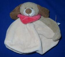 Bieco Supa Fupa Schmusetuch Hund braun hellbraun rote Halskrause