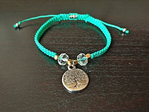 Shamballa armband türkis - armband,,