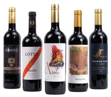 Probierpaket Rot mit Wein aus