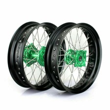 Für Kawasaki 17" Supermoto Felgen Radsatz KX 250 450 F 2006-18 KX125 KX250 06-13