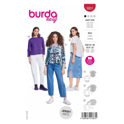 Burda easy schnittmuster - burda, nr