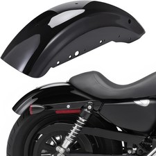 Glanz schwarz Motorrad