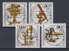 Berlin 641-644 Jugend Optische Instrumente kompletter Satz ESST Frankfurt