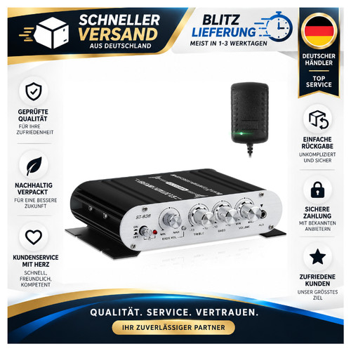 838 hifi audio verstärker - st-838,