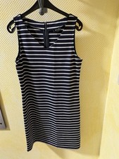 Damen-Sommerkleid Blau Weiß