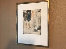 Kunstdruck , limitierte Auflage 90 / 100 ,  im Rahmen