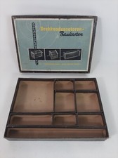 Drehkondensatoren-Baukasten VEB Vorrichtungen Dessau M 00-01 alt Radio leere Box