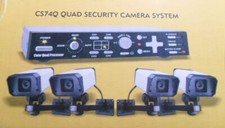 ELRO CS74Q Quad Kamera Überwachungs-System, Set