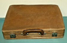 Lederkoffer Alte Ledertasche Leder alt Vintage DEKO Kult Koffer Reisekoffer