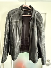 Herren Freizeit Lederjacke