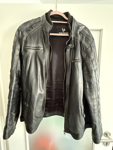 Herren freizeit lederjacke - herren,