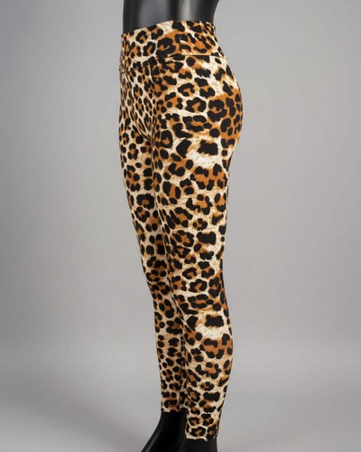 Mädchen wild leopard leggings - wild,