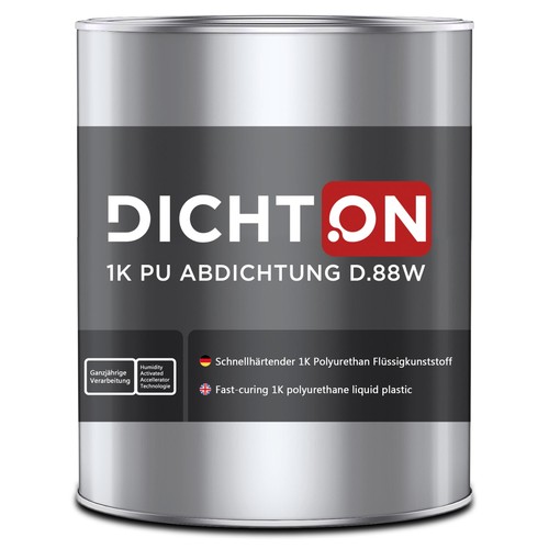 Abdichtung grau - 1k, pu