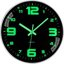 Wanduhr beleuchtet lautlos - beleuchtet,,