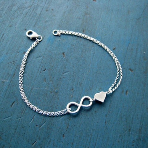 Infinity armband damen silber - damen,