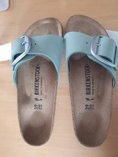 BIRKENSTOCK Damen Madrid Big Buckle in Pure Sage,Gr 39,Neu