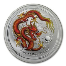 1 oz Silbermünze Lunar II -