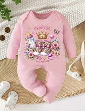 Strampler❤️Prinzessin❤️Baby❤️0-1 Monat Gr 50-56❤️Einteiler❤️Geschenk❤️