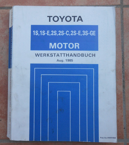 Werkstatthandbuch toyota 1s - werkstatthandbuch,
