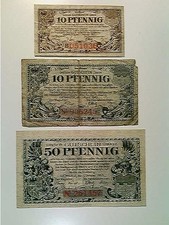 Notgeld, Götlitz, 2x 10 und