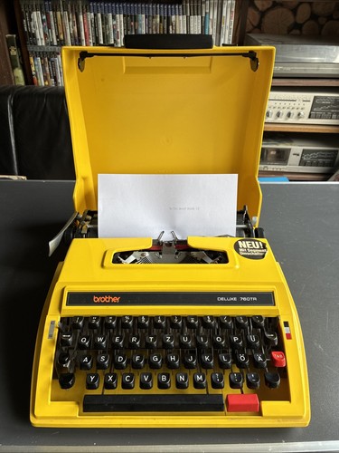 Brother deluxe 760 retro - deluxe, tr