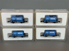 Spur Z MÄRKLIN miniclub....4 x ARAL 8613 Kesselwagen   Kl--136