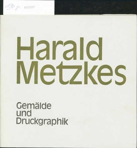 Harald metzkes gemälde und - metzkes.,