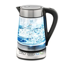 Wasserkocher 1,7L Teekocher Glas LED Beleuchtung Kocher TZS First Austria