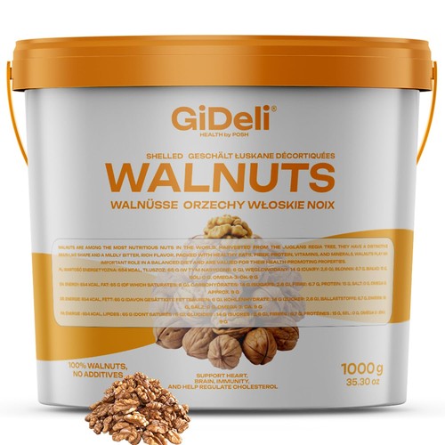 Walnüsse 1kg ungesalzen - 1kg,