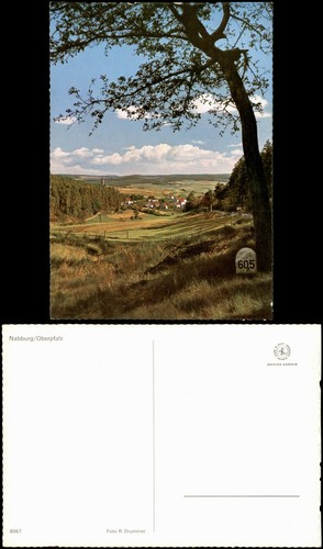 Ansichtskarte nabburg - ansichtskarte,