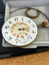 Glashütte System Uhrwerk 43mm Email Zifferblatt funktioniert