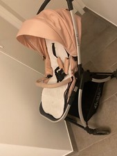 kinderwagen Hauck rosa unterwegs