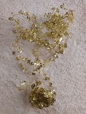 50. Geburtstag Party Deko Raumdeko Dekospirale Tisch Zaun Dekoration gold 