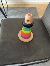 Stapelturm Kleinkind Holz