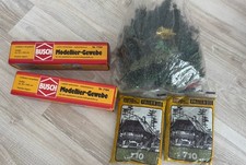 Modelleisenbahn Modellier Gewebe Faller 710 Streu Bäume Tannen Spur N Konvolut