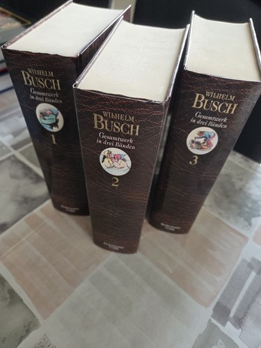 Wilhelm busch sammlung bücher - wilhelm,