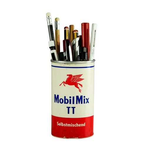 Mobil oil öldose stiftehalter - oil,