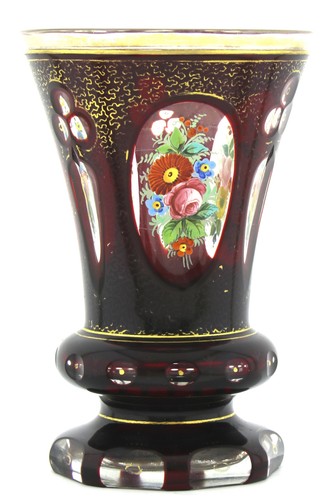 Biedermeier becher pokal vase - pokal,
