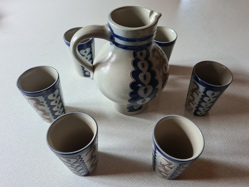 Steingut set apfelwein - steingut-set, /