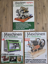 3x Maschinen im Modellbau Highlights 2021/23 Verbrennungsmotoren, CUBUS von EAS