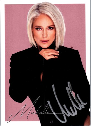 Original autogramm michelle - autogramm,